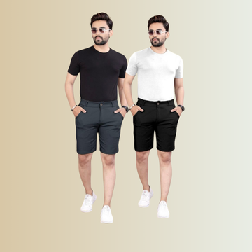 Maximize Style with Our 2-Pack Lycra Shorts!